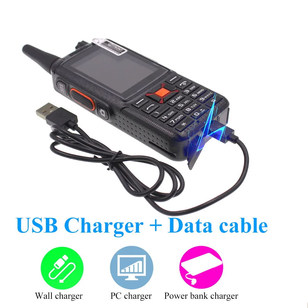 Двойной Sim смартфон радио обновление G25 с wifi gps WCDMA Android walkie talkie trancever поддержка Real-ptt Zello 4G-G25plus - Цвет: G25plus with USB
