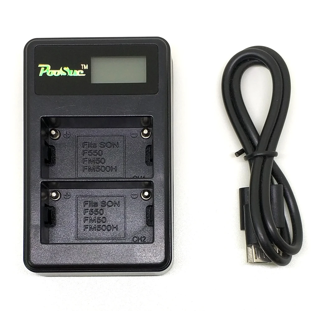 NP FM500h для SONY Battery Camera 2200mA Bateria + LCD двойное зарядное устройство Sony Alpha a58 A65 A77 A99 A350 A550