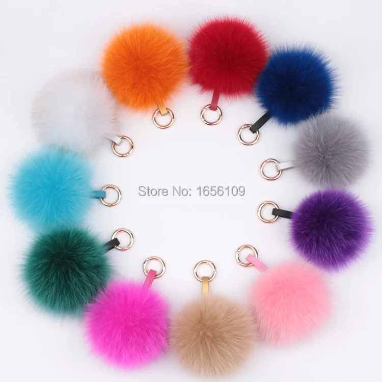 pom fox fur pom fur Charm poms key pom fox Free ball Fluffy shipping pom fox fur pom fur Charm poms key pom fox Free ball Fluffy shipping