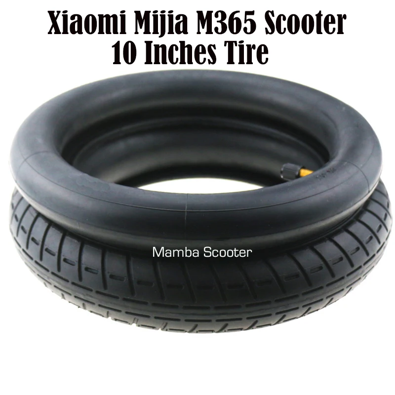 

10 Inches Xiaomi Mijia M365 Mi Electric Scooter Tire Tyre Inflation Wheel Tyre Outer Inner Tube Pneumatic Tyre Upgraded Thicker