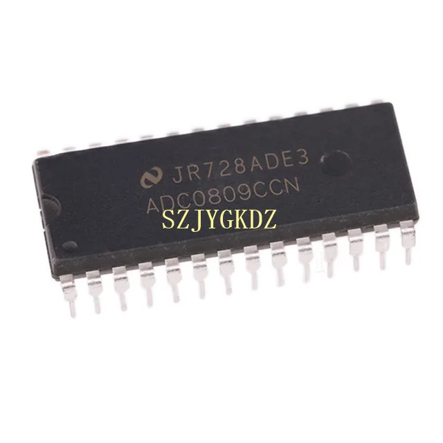 

Adc0809 Octal Channel Single Adc Sar 10ksps 8-bit Parallel 28-pin Pdip Adc0809ccn