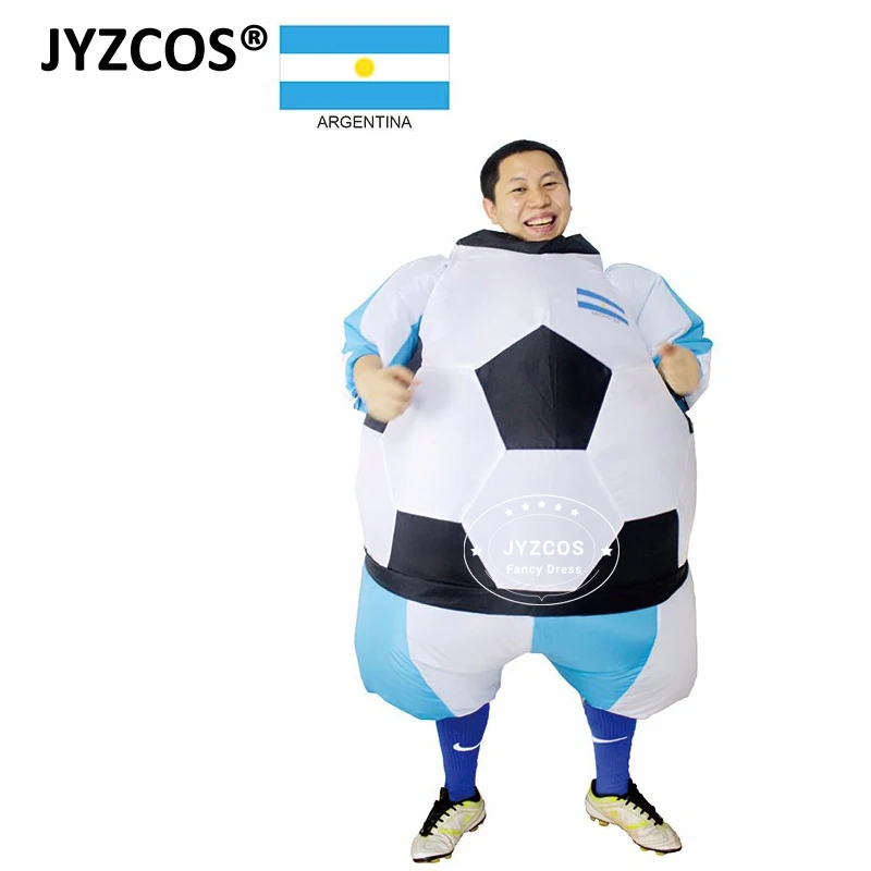 Russia Football Player Halloween Costume for Men and Women Adults Soccer Costume Fancy Dress Party Club StagFan Operated Outfit (8)