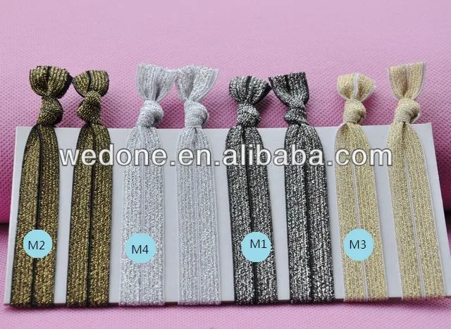 metallic hair tie-1