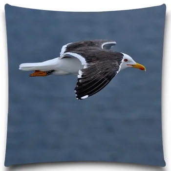 

A bird flying in parallel 2D print creative Pillow case Square cotton polyester cushion cover 5 size 9 style