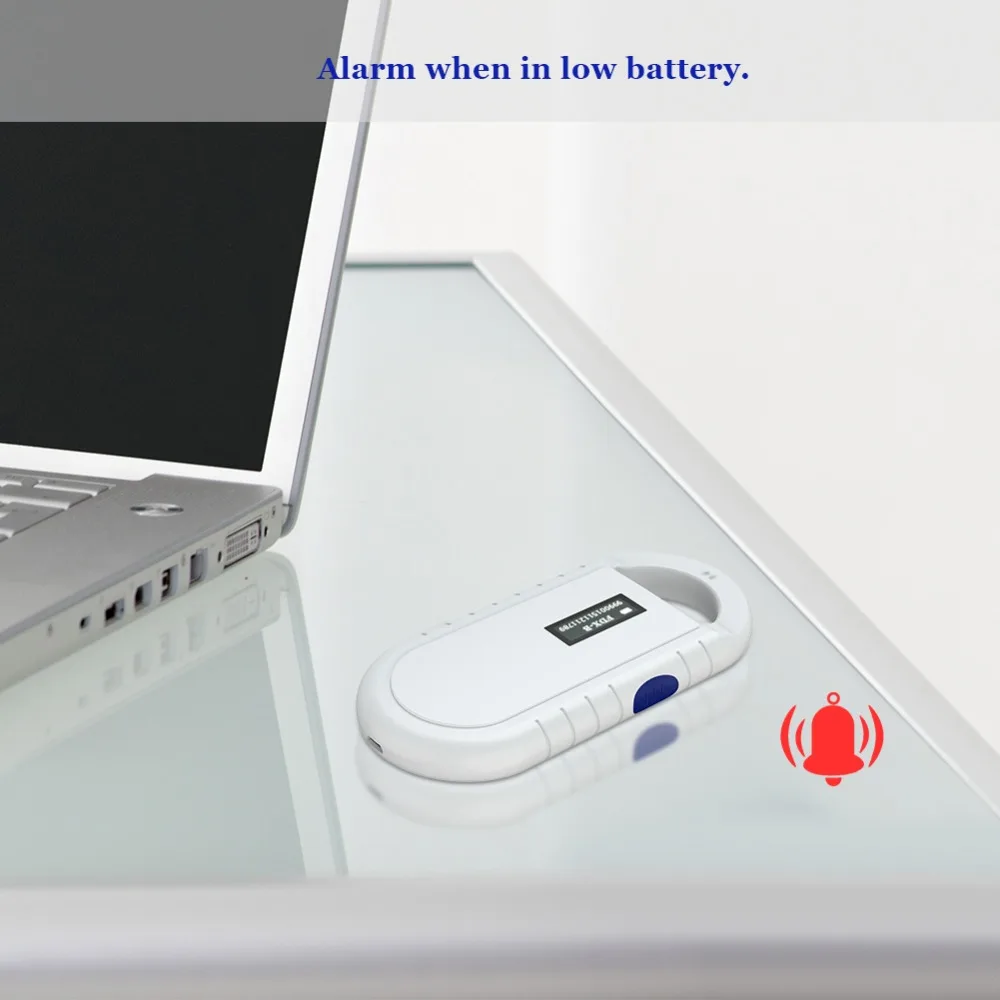Портативный мини чип считыватель ПЭТ сканер микрочипов универсальный RFID