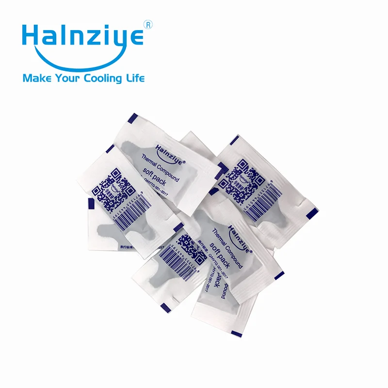 Высокая производительность Halnziye cpu силиконовый термопаста Смазка паста HY550 0,5g