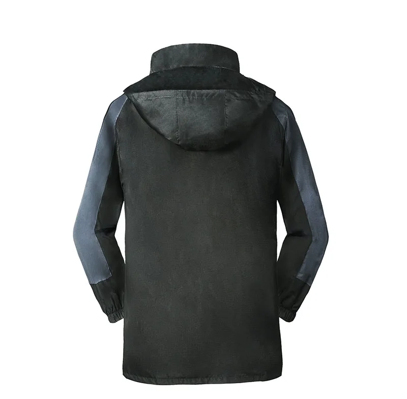 Men's Hiking Jackets Waterproof Windproof Skiing Ski Suit Snowboard Windbreaker Winte Hooded Bomber Jacket Outdoor Camping Coat (4)