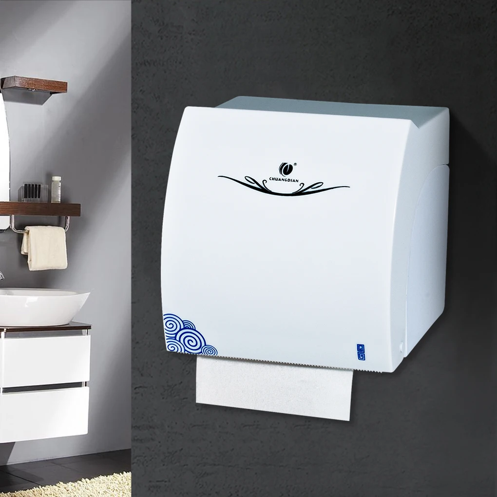 

2018 New Toilet Mini Type Roll Tissue Dispenser Wall Mounted Toilet Paper Holder Bathroom Tissue Case