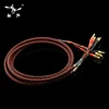 YYAUDIO 1 pair HiFi 2 Banana To 2 Banana Speaker Cable / Canare 4S8 Audio cable For Amplifier , 1m / 1.5m / 2m/2.5m / 3m / 5m ► Photo 3/6