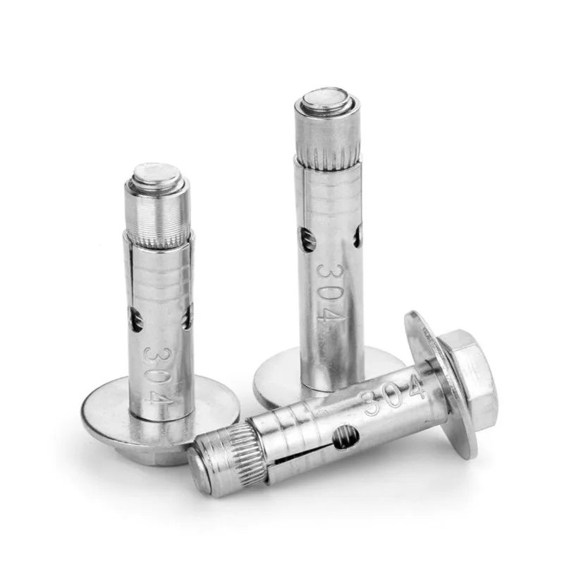 

2PCS GB/T Outside Hexagonal Nut & Washer 304 Stainless Steel M8*60/70/80/100/120