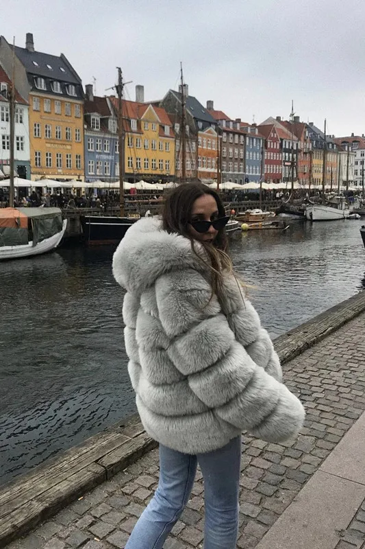 Зимнее женское теплое пальто, куртки, модное мягкое пальто из искусственного меха с отворотом, повседневная верхняя одежда, пальто, Manteau Femme Hiver размера плюс 3xl