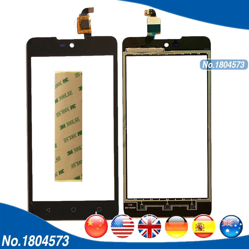 Для Micromax Canvas Selfie 2 Q340 сенсорный экран дигитайзер Передняя стеклянная Сенсорная
