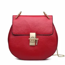 hot selling popular luxury design world women’s leather bag with high quality work and cow skin t chain shoulder bag purse small