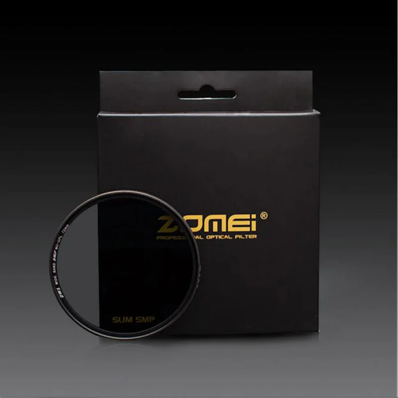 

Zomei 18 Layer Coating Slim SMP-MC-CPL Filter Circular Polarizing Filter-49mm 52mm 55mm 58mm 62mm 67mm 72mm 77mm 82mm