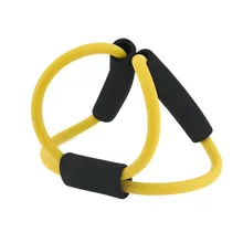 5pcs/lot Yoga Strap Belt Yoga Supplies 8 Characters Pull Rope Pilates Body Building Fitness Equipment Tool 5 colors available