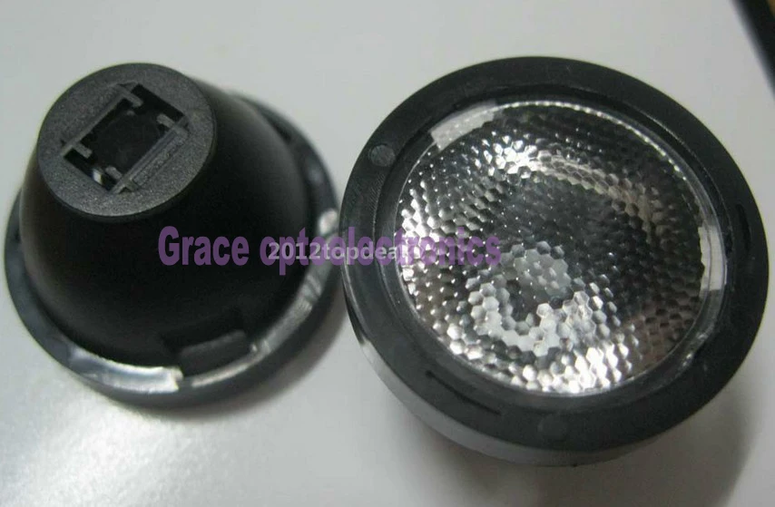 

10PCS x 45 Degree 21mm frosted Lens For Cree XPE XPG XTE LED WITH Lens Holder