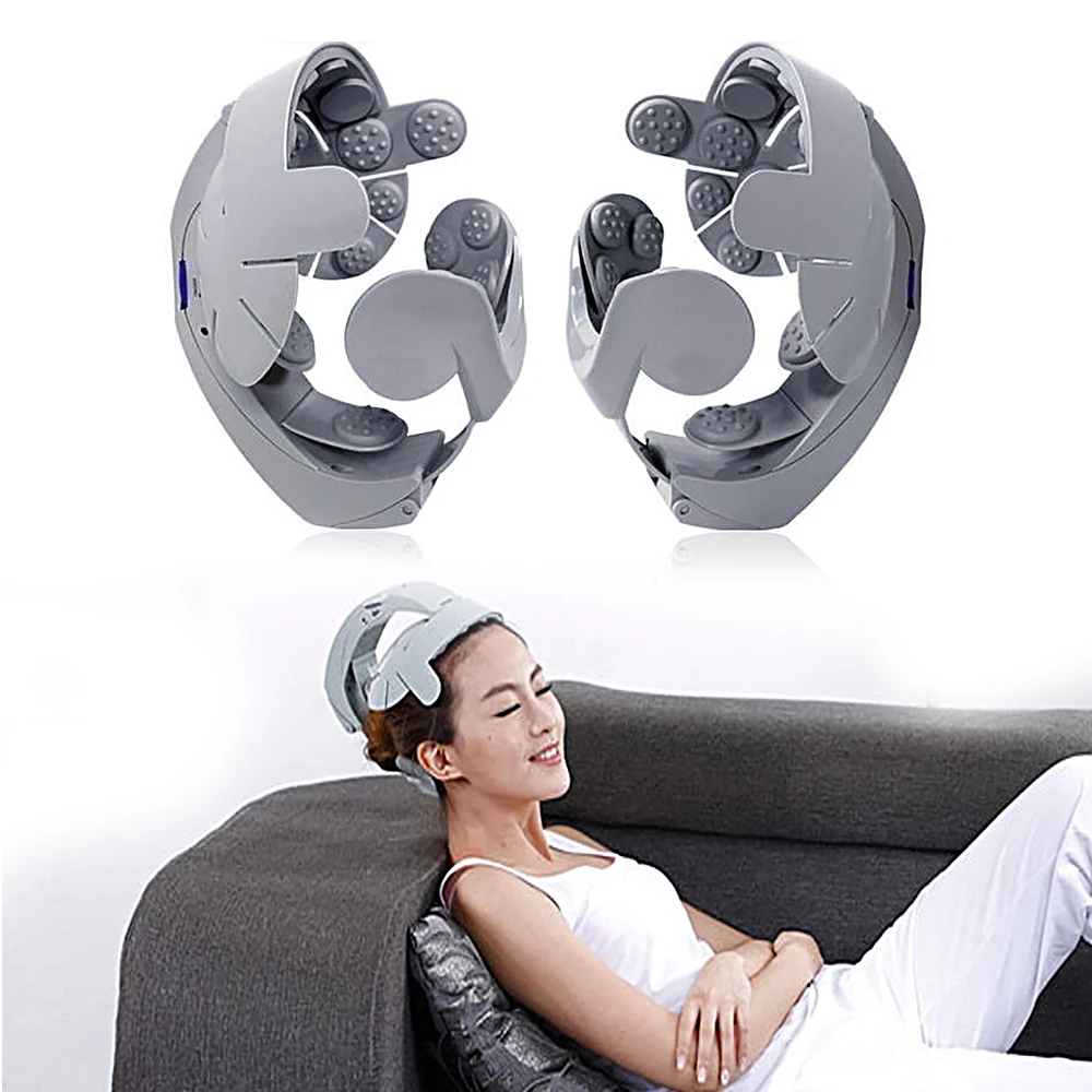 Multi function Electric Head Massager Home Use Spa Massage Brain Relax