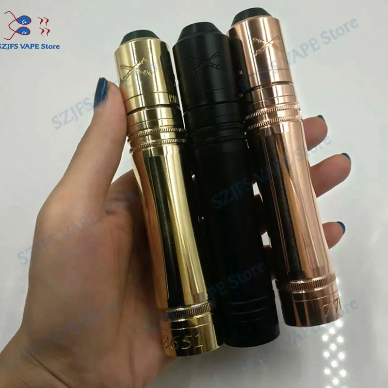 

2019 Newest side mech mod vape for 510 Thread Mechanical mod 18650 20700 battery Clearomizer E Cigarette Mod 25mm diameter Av