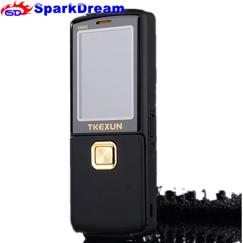 Оригинальный телефон TKEXUN 8800 с откидной крышкой, 2,4 дюйма, две sim-камеры, MP3, MP4, двойной фонарь, настоящая вибрация, волшебный голос, роскошный