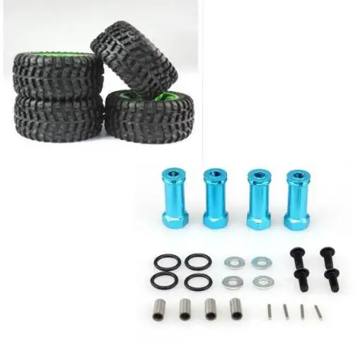 

Wltoys 12428 12423 Feiyue FY-03 1/12 запасные части для радиоуправляемых автомобилей, улучшенные большие шины удлиненный объединитель 12 мм