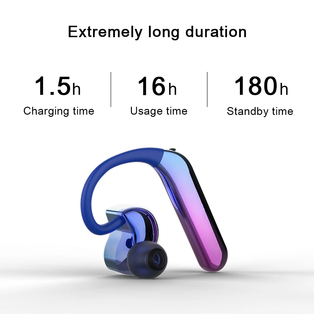 Оригинальные беспроводные Bluetooth наушники X6 стерео подвесное ухо уровень Ipx7 нано