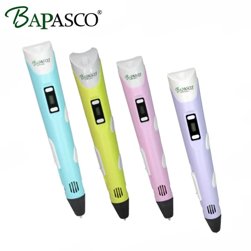 

2017 3D Pen Newest 3d Magic pen 3D Model With free 1.75mm ABS filament samples Speed Adjustable 3D Printer pen Intelligence Gift