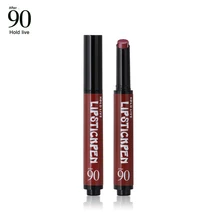 Удерживайте живое Новое поп бархатное матовое прессование помада-карандаш 6 цветов увлажняющая Румяна Губная помада макияж длительный увлажняющий Шарм губы