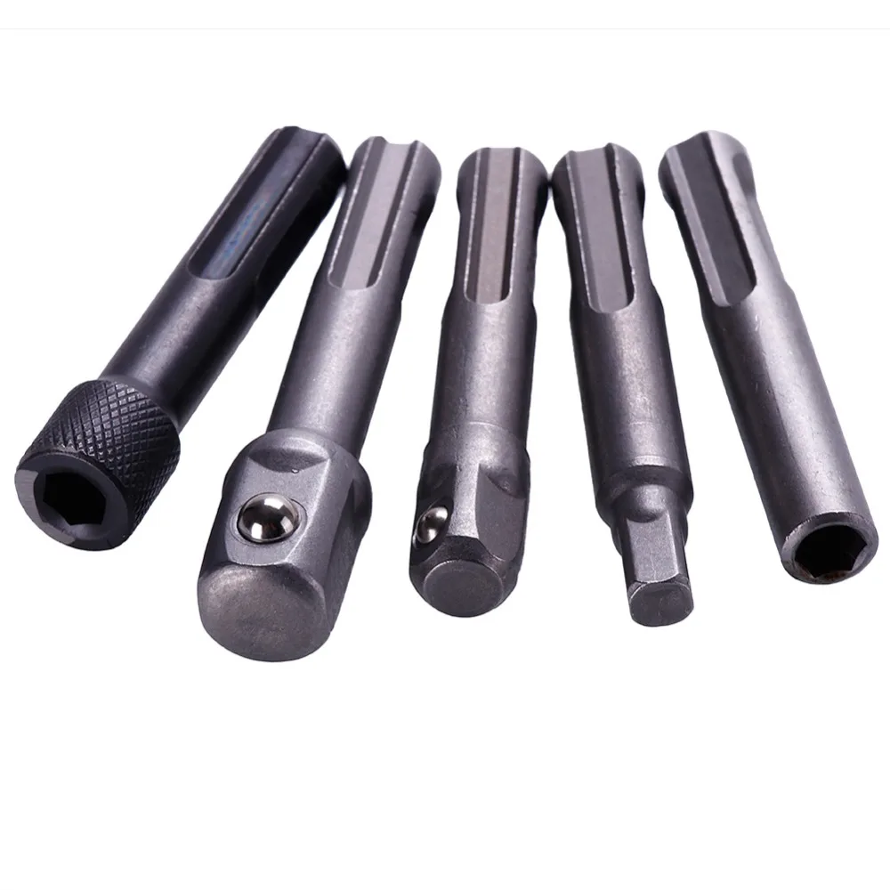 Практичный 5 шт./компл. 3 шт. SDS Plus сверла для отвертки гнезда 1/4 &quot3/8&quot 1/2 &quotадаптер