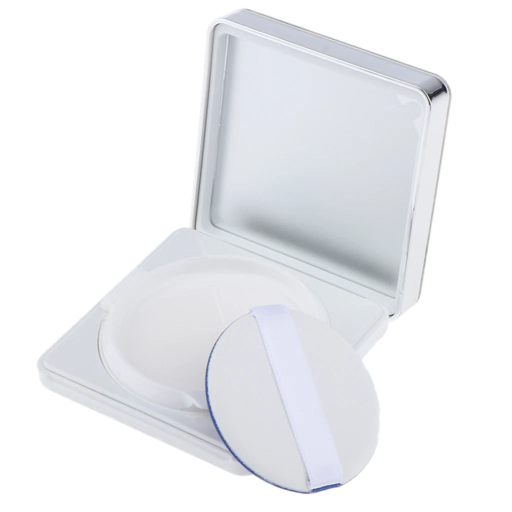 Компактный карманный размер Pro пустая воздушная подушка Puff Box Контейнер для крема BB чехол для макияжа с зеркалом для макияжа