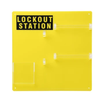 

Lockey 10-Lock Lockout Station Manufacture Factory Safety Advanced Lock out Mini Padlock
