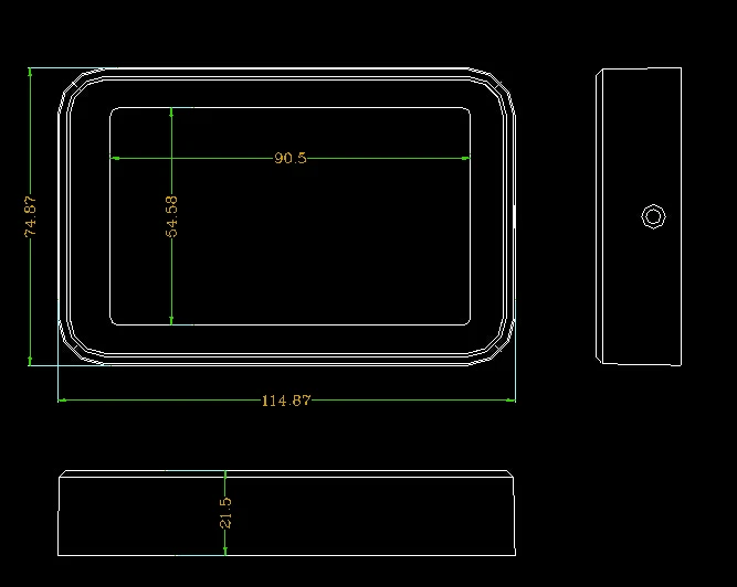szomk IC card reader plastic enclosure for electronics project plastic sensor junction box distribution box instrument case plastic housing for pcb (9)