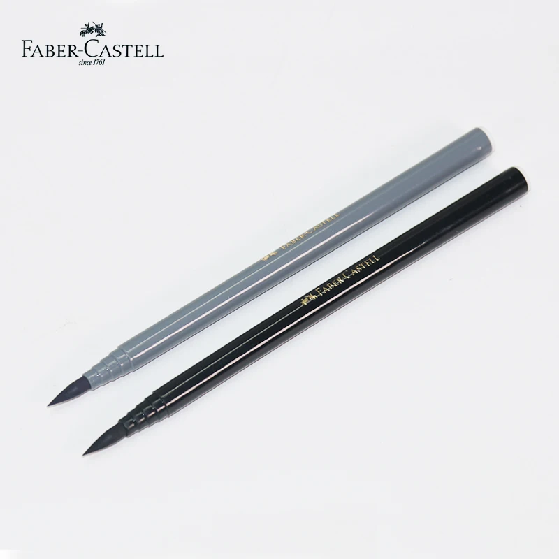 Faber Castell 워터 베이스 아쿠아렐 캘리그래피 브러시 마커, 부드러운 팁 그리기 마커 세트, 그리기 및 쓰기에 수용성