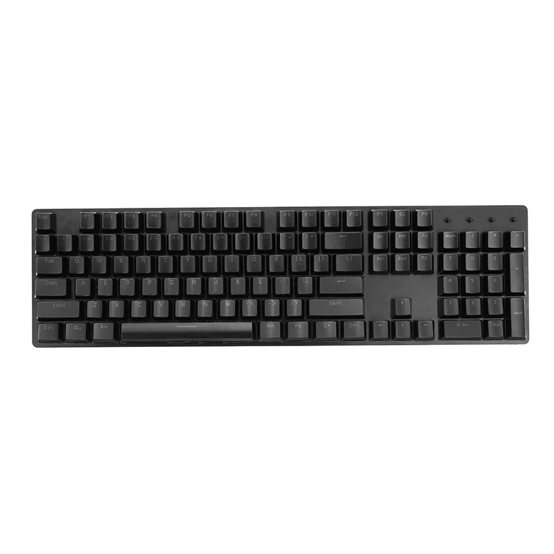 

Gaming Mechanical Keyboard Transparent Backlit ABS Profile Keycaps 104 Key Top Printed Double Shot Ice Crystal Keycaps Full Size