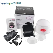 Электрический Очиститель лака для ногтей, средство для удаления клея, очищающее средство, легко Электрический паровой инструмент для снятия лака с ногтей, инструмент для снятия гель-лака с ногтей
