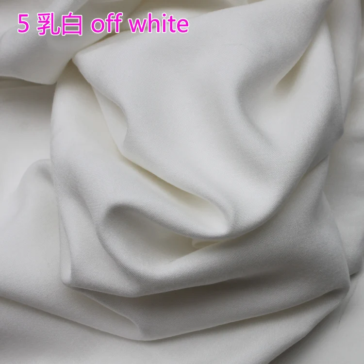 

Off White Viscose Fabric Cotton Fabric Silk Artificial Cotton Fabric Skirt fabric 60" Wide Sold By The Yard Free Shipping