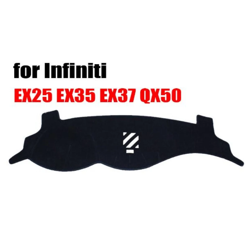 Для Infiniti EX25 EX35 EX37 QX50 панель управления коврик покрытие для приборной панели с защитой от воздействия ультрафиолета в стиле "покрытие для приборной панели Крышка