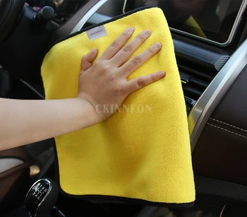 

500Pcs/Lot 30 x 30cm Super Absorbency Car Cleaning Cloth Premium Microfiber Auto Towel One-Time Drying Car Washer