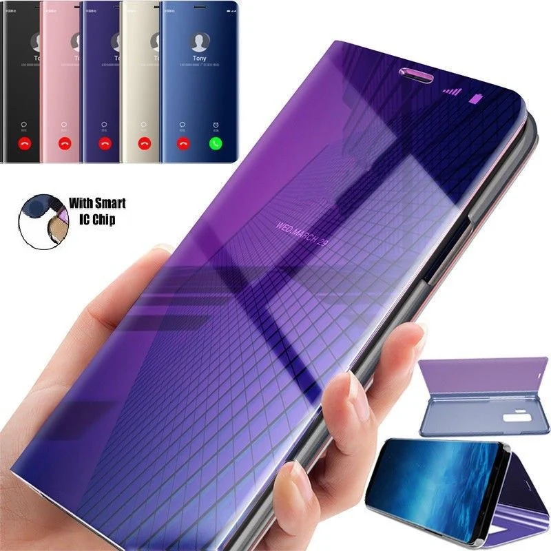 

Magnetic Flip Cover For Xiaomi Redmi Note 5 5A 3 4X 5 Plus 6 6A Pro S2 Dirt Resistant Luxury Mirror Plastic Phone Case Fundas