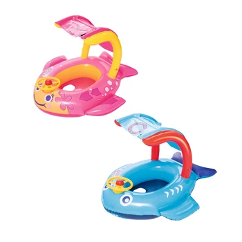 

Summer Inflatable Playful Shark/Fish Baby Float Swim Toys For Pool Fun Water Raft Boia Piscina