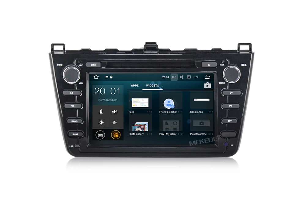 Excellent PX3 2Din 2G+16G Android 7.1 Car DVD Multimedia Video Player For Mazda 6 /Ruiyi /Ultra GPS Navigation 4 Core Stereo Radio 1080P 15
