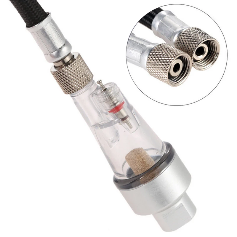 1pc 1/8" BSP Female Thread Mini Air Filter Airbrush Moisture Water Trap Spray Pen Brush Tool Kit 65 x 23 x 23mm