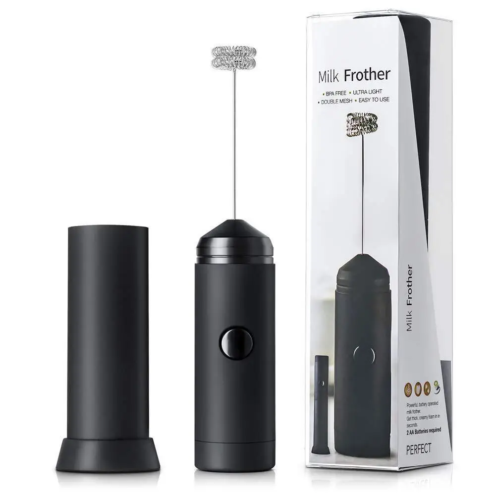 Mini Electric Battery Powered Whisk Coffee Milk Mixer Stirrer Frother Egg Beater for Kitchen | Дом и сад