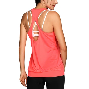 

Women's Workout Yoga Fitness Racerback Running Sports Tank Tops