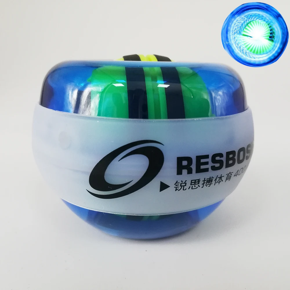 Resbo 30LBS светодиодный шар для разминки запястий гироскоп Автозапуск силы спиннинг