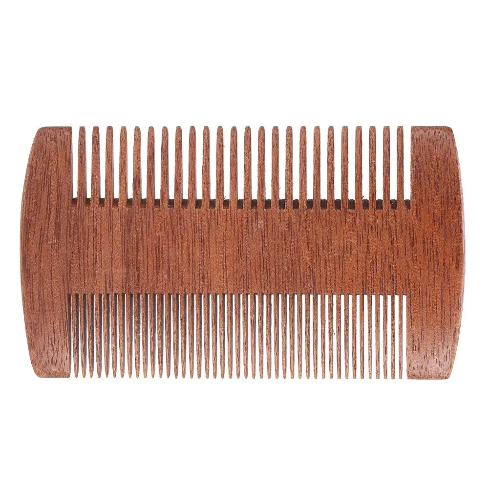 Сандаловое дерево усы антистатические Shaper Стайлинг Инструмент для ухода за бородой гребень для бритья бороды