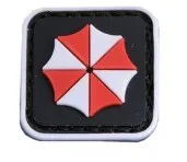 27 Маленький ПВХ Военный Патч спецназ Медведь Печать флаг корпорации "umbrella" тактический патч 3D резиновый Орел значок TAD армейская нарукавная повязка Brassard - Цвет: 27