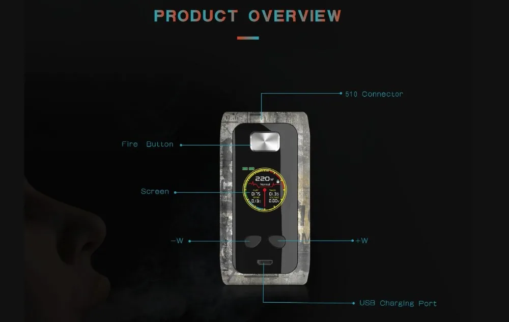 Think Vape Thor Pro 220W Mod-6