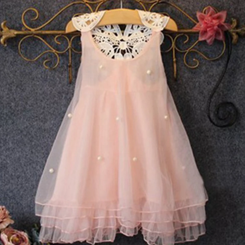 

Fashion kids clothes Flower Girl Spring Summer Princess Dress Kid Baby FormalParty Wedding Lace Tulle Tutu Dresses