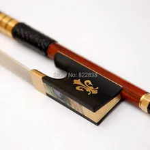 Скрипка Лук Одежда высшего качества Пернамбуку НЕПОДДЕЛЬНАЯ Твердые 7ct золото FP982B# по EMS