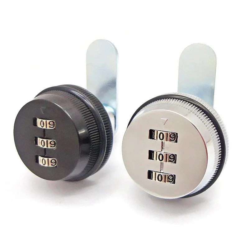 Combination Cam Cabinet Lock Black Digital Password for Storage-box Gym Case Women Jewelry Box School Locker DIY  10